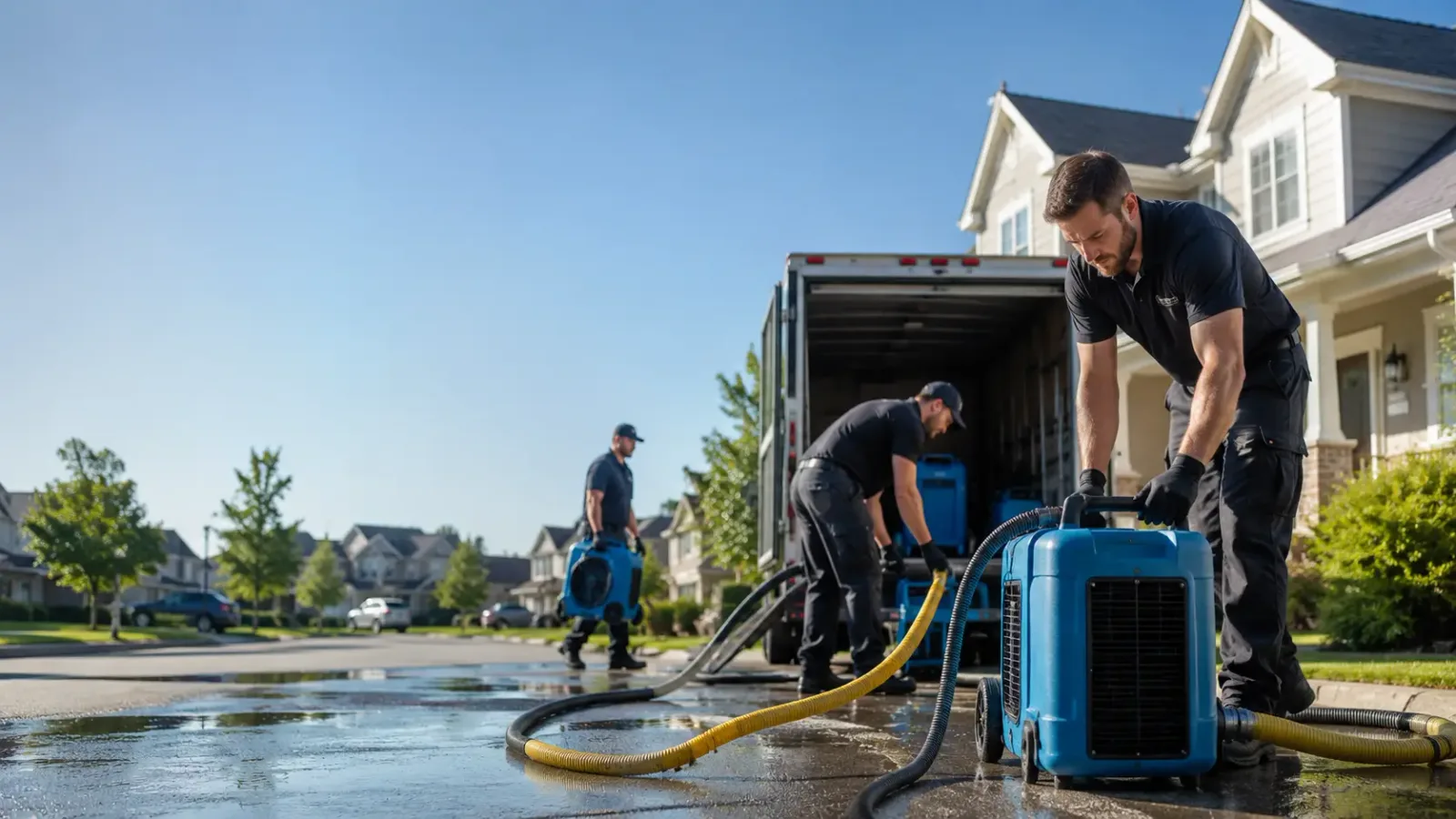 Water Damage Mitigation in Elm Mott, TX